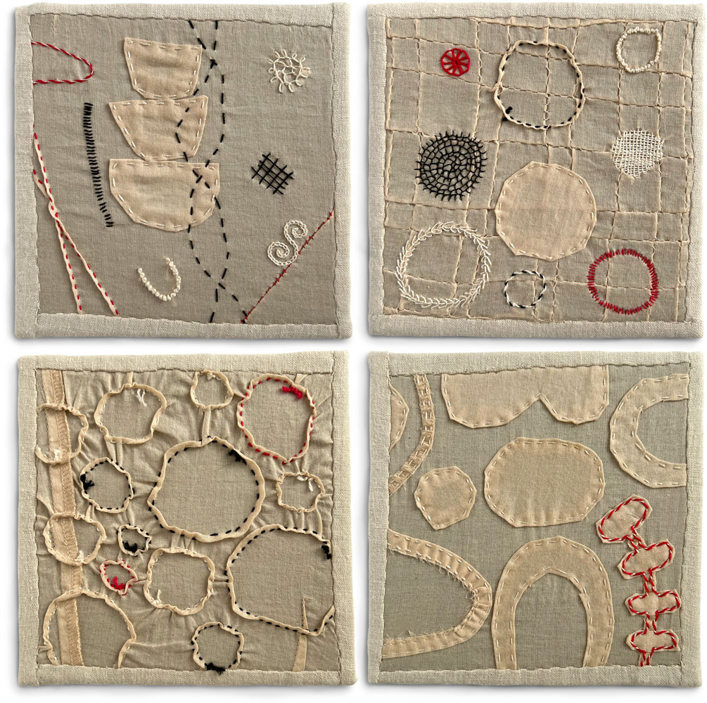 Image of Variations on a Skirt Lining Series by Robin Romain