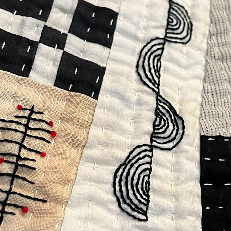 Detail image of Choosing Wisely Quilt